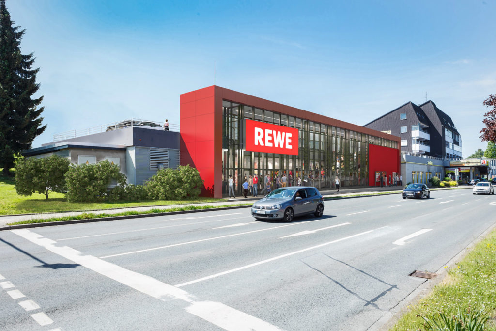 Hecker Architekten - Projekte - Handel Gewerbe - Rewe Markt Heidestrasse - 01
